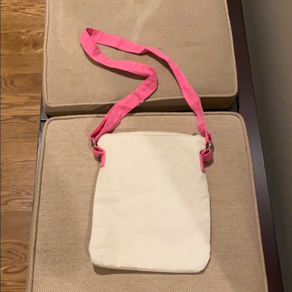 Matching canvas Tote & Cross body bag - Picture 7 of 8